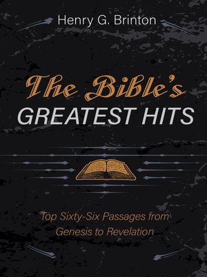 cover image of The Bible's Greatest Hits